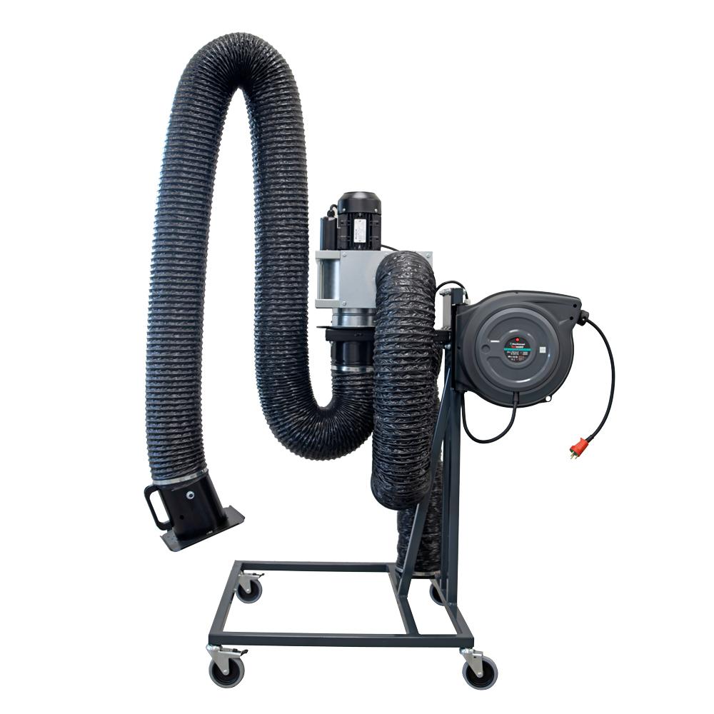 MOBIL UDSUGNINGSARM INKL VENTILATOR OG KABELOPRULLER