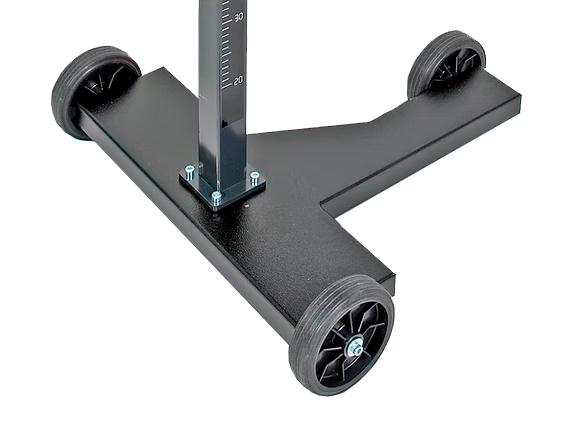 Mekanisk lygteapparat, højdejusterbart