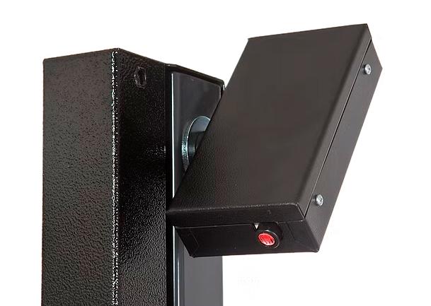 Mekanisk lygteapparat, højdejusterbart