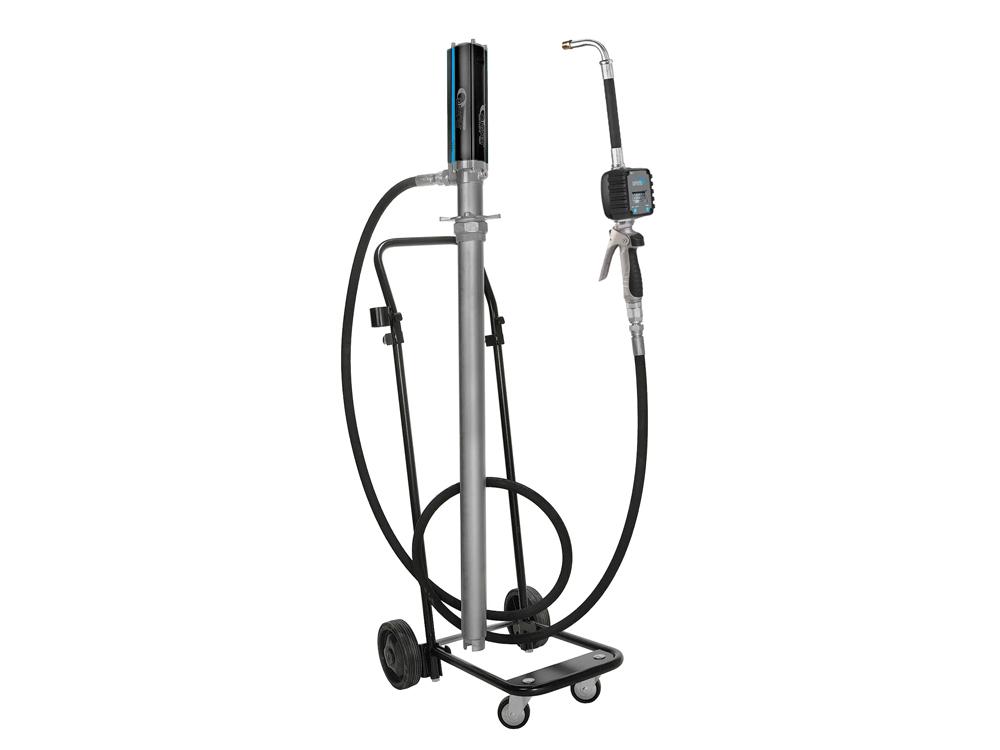 Mobil oliedispenser for 60 ltr. tromle