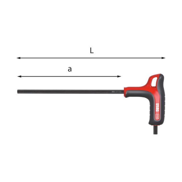 280 HA_1/4 Hex Angled Key Wit