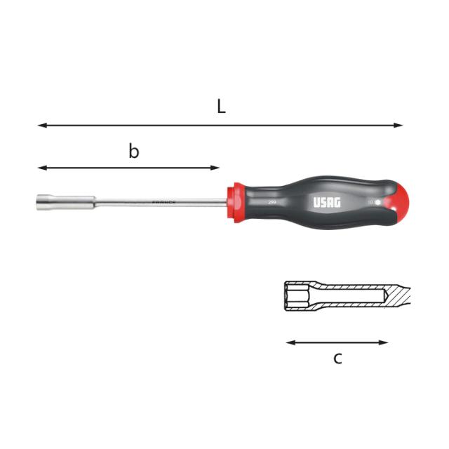 299_7 Hex socket spinner w.ha