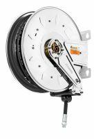 Aut. slangeopruller til olie 100 bar rustfri