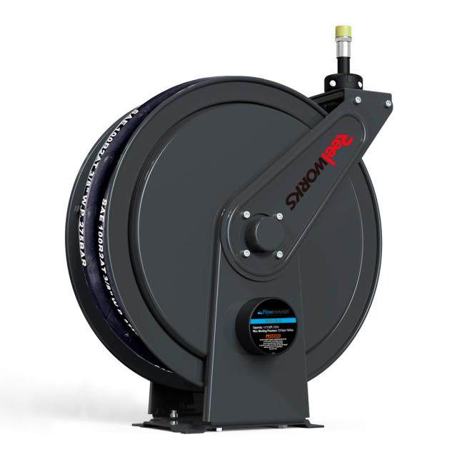 Aut. slangeopruller 14 bar m/bremse 10m